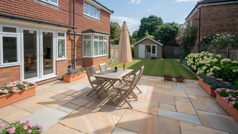 Waltham Cross Indian Sandstone Paving and Patios Design & Installation Companies