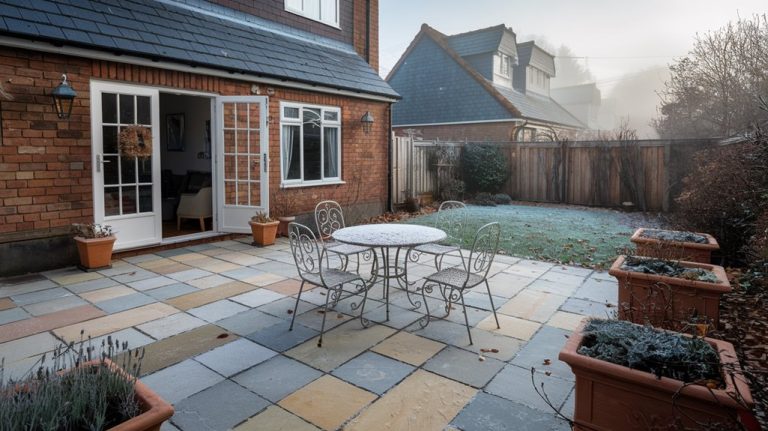 Indian Sandstone Paving and Patios Design & Installation In Sergehill