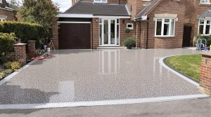 Resin Bound Driveway In  Upwick Green