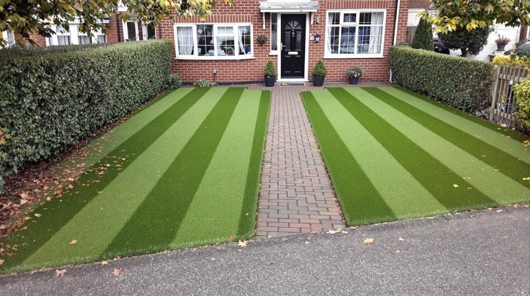 Upwick Green Artificial Lawn Design & Installation