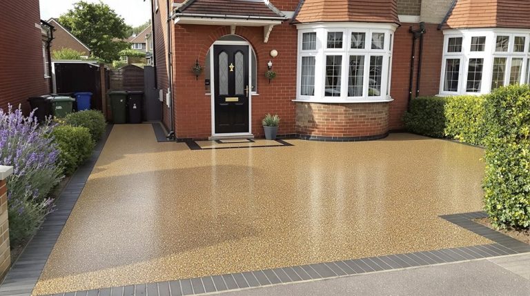 Resin Bound Driveway In  Hatfield